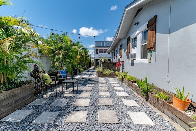 view of patio / terrace featuring cooling unit