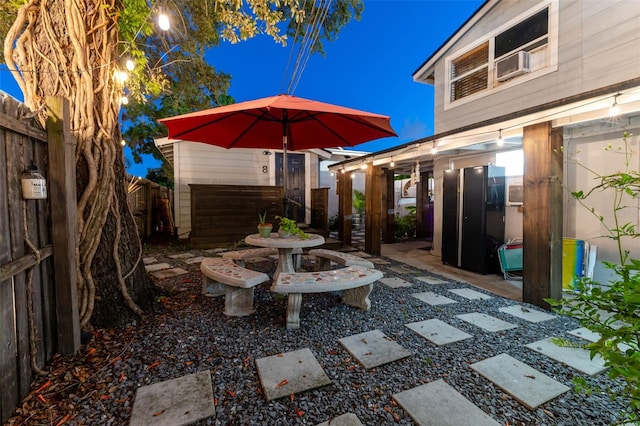 view of patio