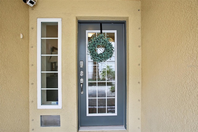 view of entrance to property