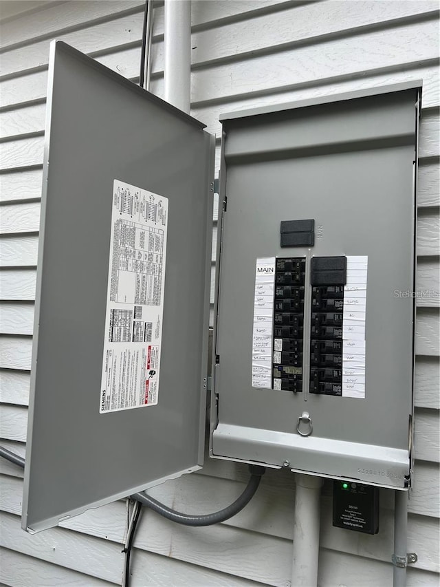 utilities featuring electric panel