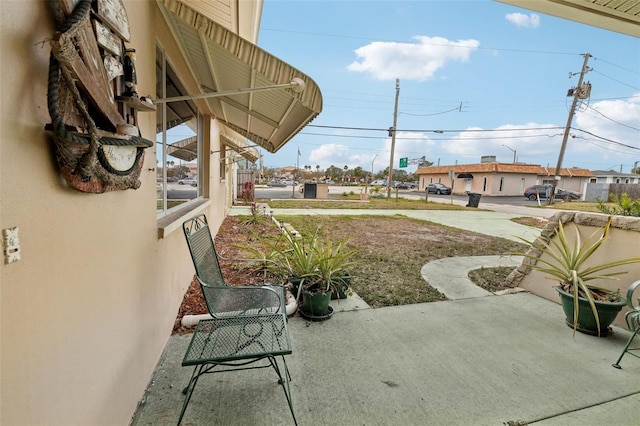 view of patio