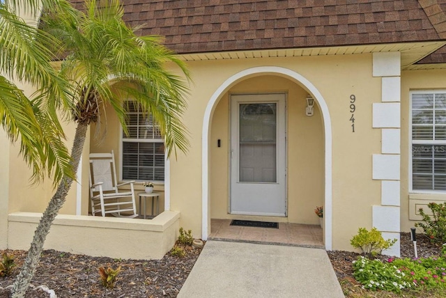 view of entrance to property