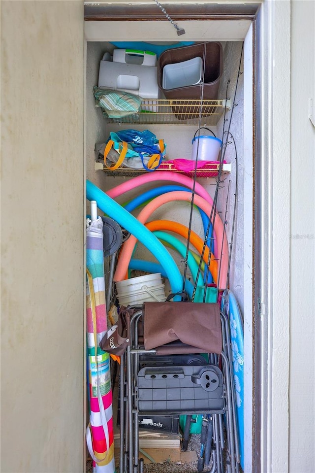 view of utility room