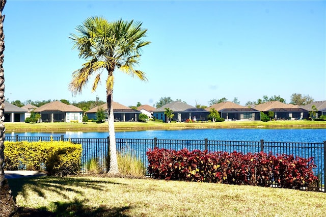 5426 Rushmere Ct, Palmetto, FL 34221 - view of swimming pool featuring a residential view and a water view