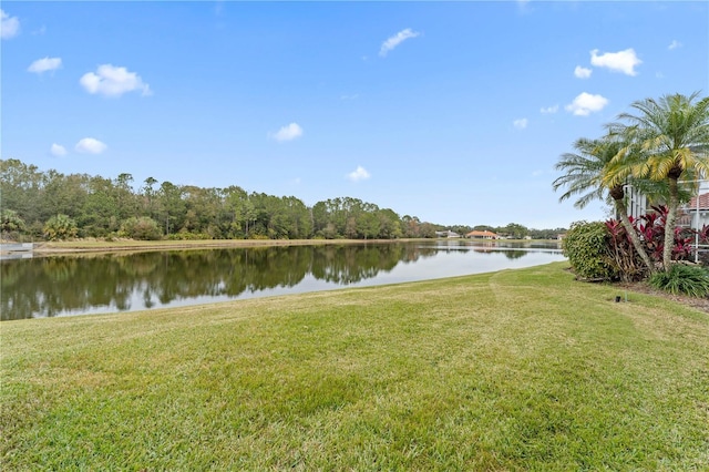 property view of water