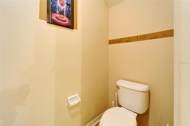 bathroom with toilet