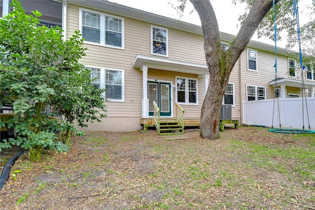 view of rear view of house