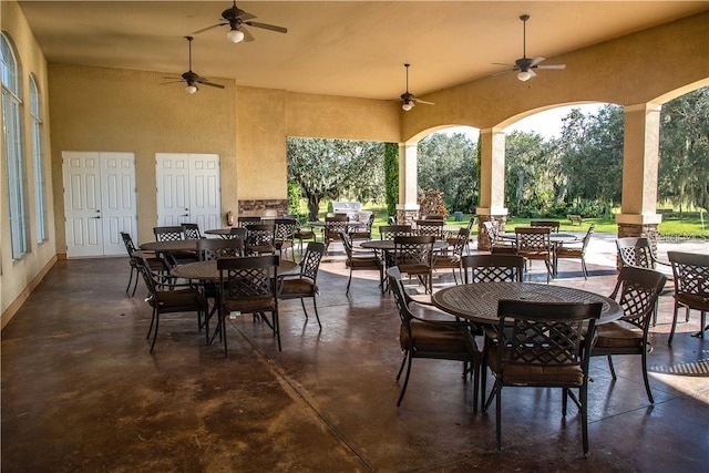 view of patio