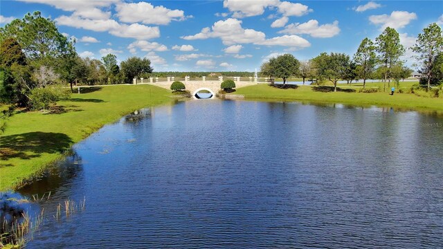 view of water feature