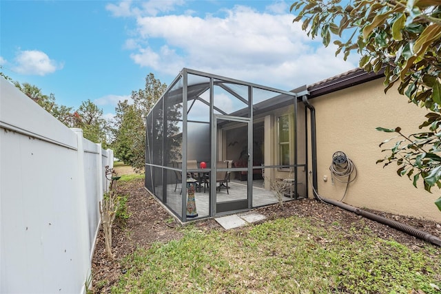 exterior space featuring a patio area