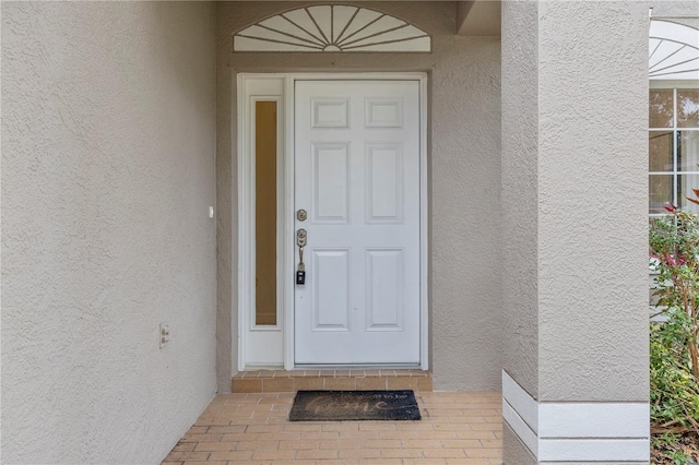 view of property entrance