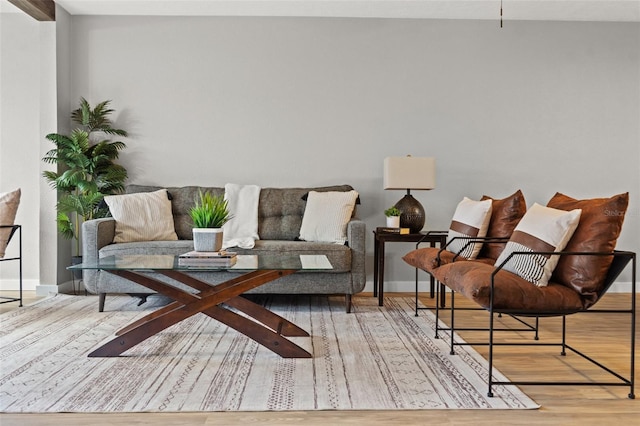 interior space featuring light hardwood / wood-style floors