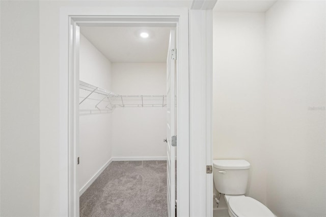 bathroom with toilet