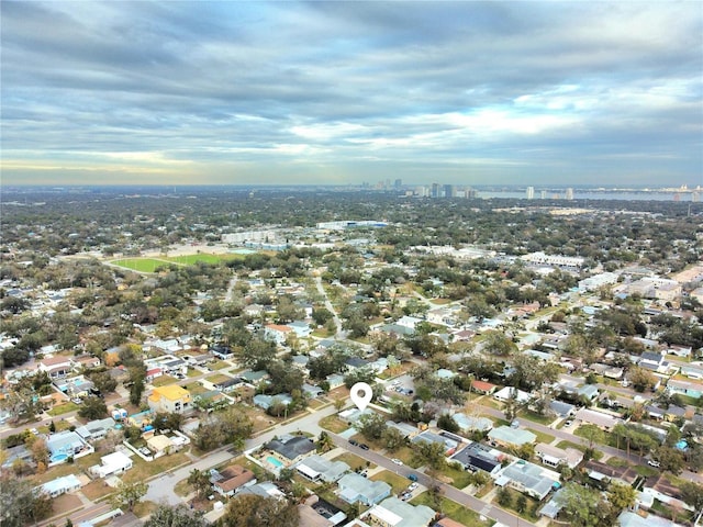 aerial view