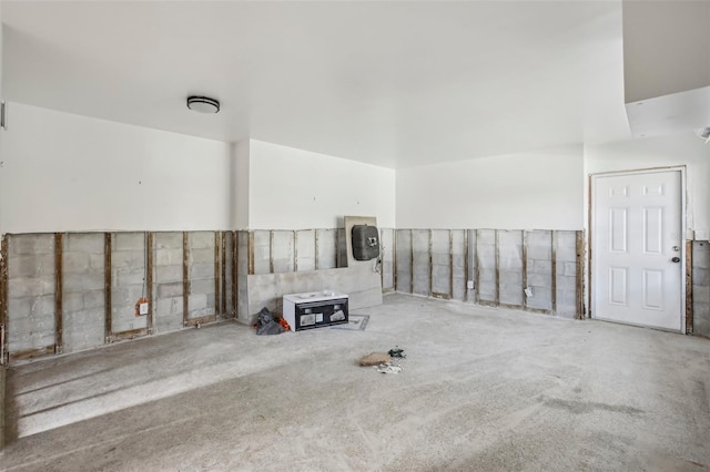 view of unfurnished living room