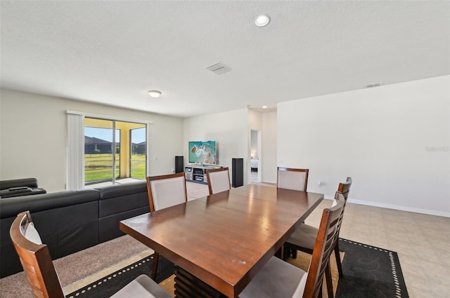 view of dining room