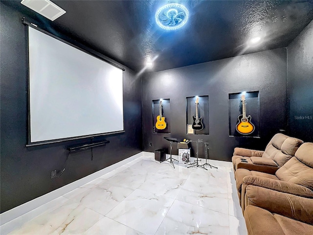 view of home theater room