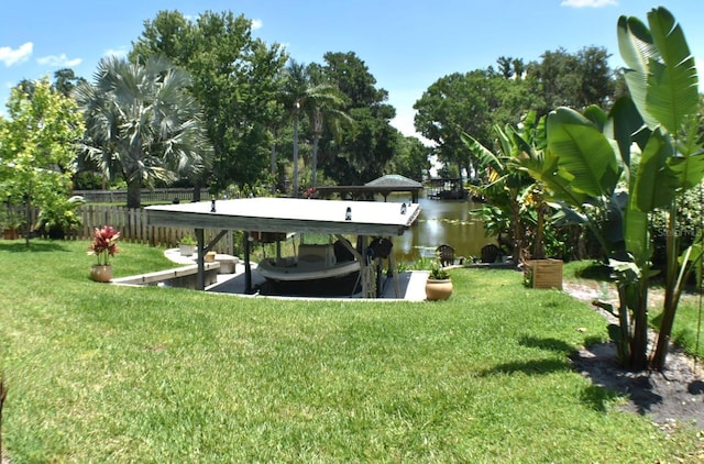 225 Temple Cir, Eustis, FL 32726 - view of yard with a water view