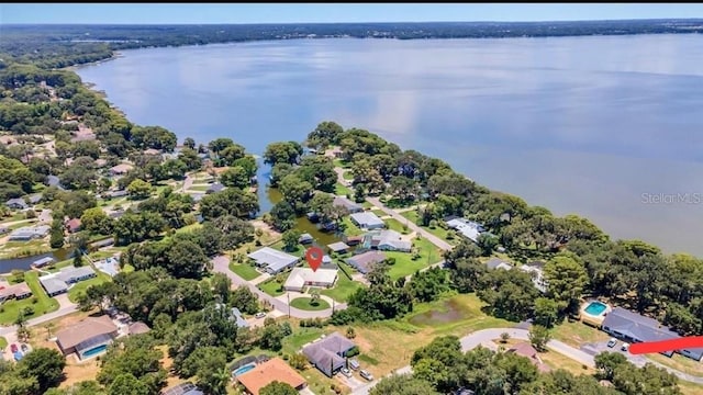 225 Temple Cir, Eustis, FL 32726 - view of property location featuring a nearby body of water and nearby suburban area