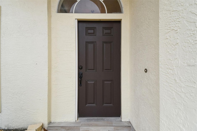 view of property entrance