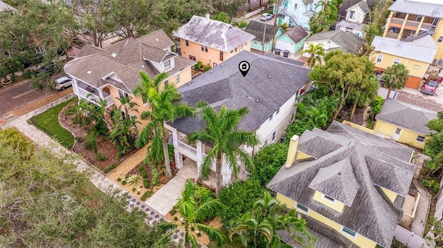 310 8th Ave N, Saint Petersburg, FL 33701 - aerial perspective of suburban area