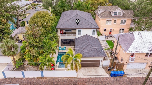310 8th Ave N, Saint Petersburg, FL 33701 - aerial perspective of suburban area