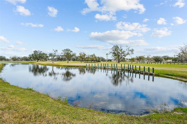 property view of water