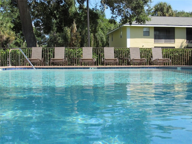 view of pool