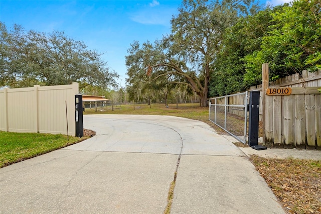 view of gate