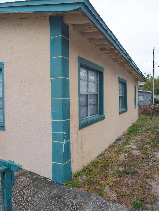 view of home's exterior