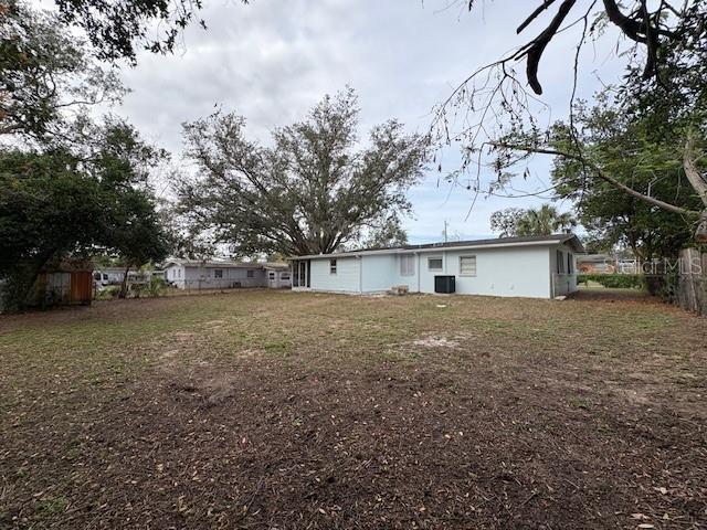 view of rear view of property