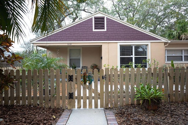 view of bungalow