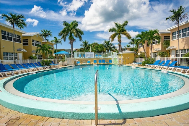 view of swimming pool