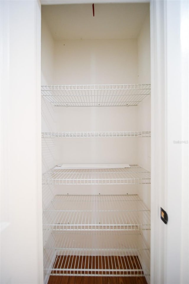 view of pantry