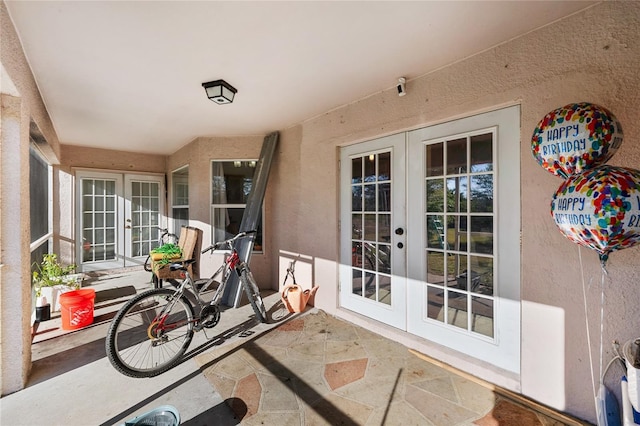 915 Poinsettia Ave, Lehigh Acres, FL 33972 - view of patio with french doors