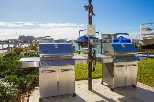 view of patio / terrace with grilling area