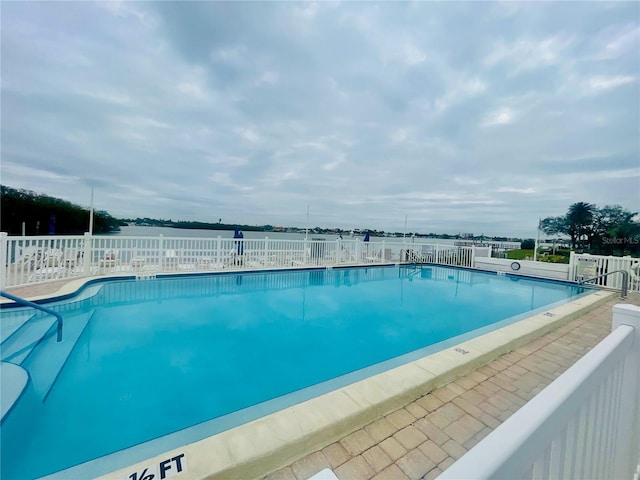 view of pool