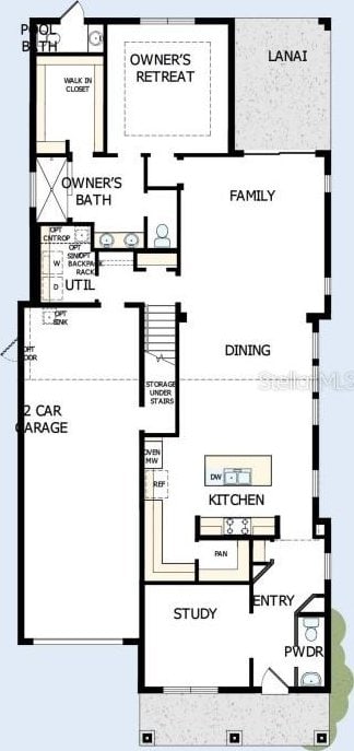 view of layout