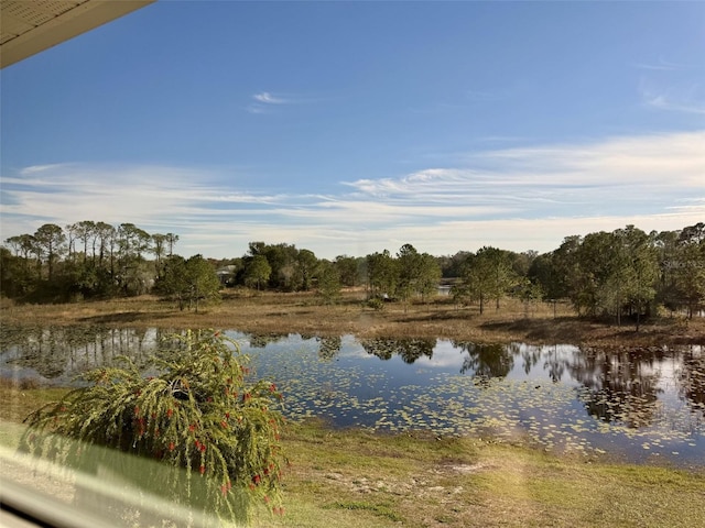 property view of water