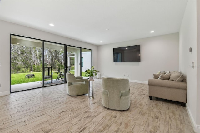 view of living room