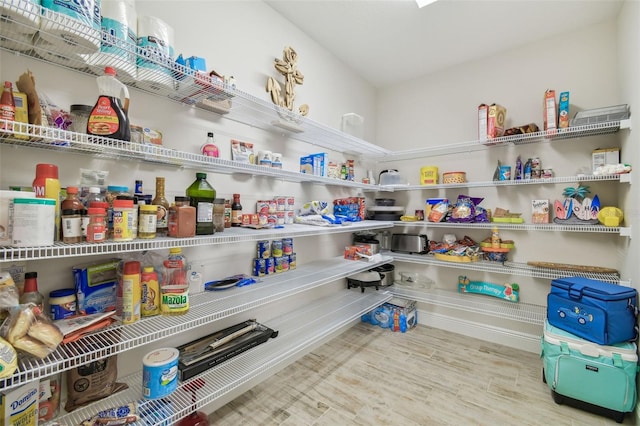 view of pantry