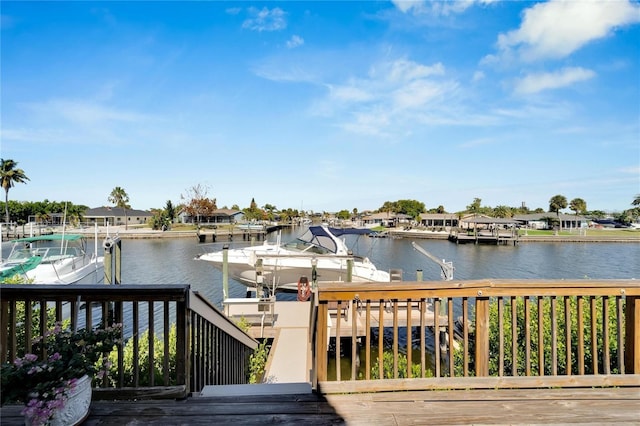 861 Symphony Isles Blvd, Apollo Beach, FL 33572 - view of dock featuring a water view