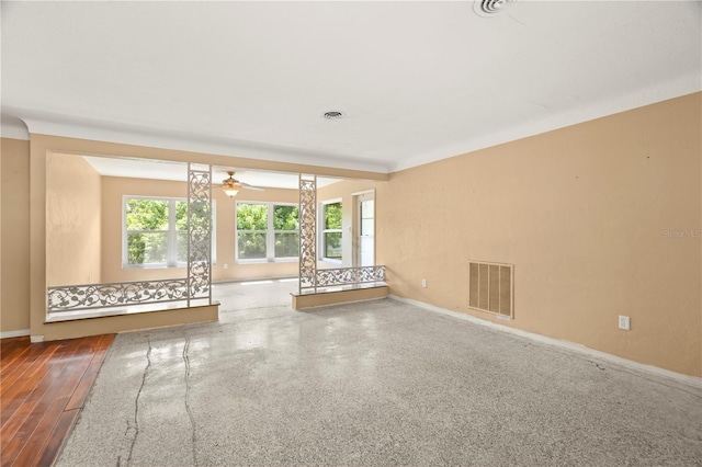 view of unfurnished living room