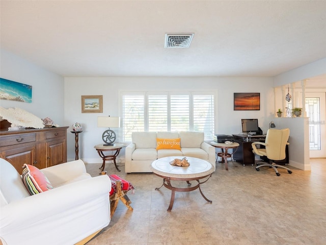 view of living room