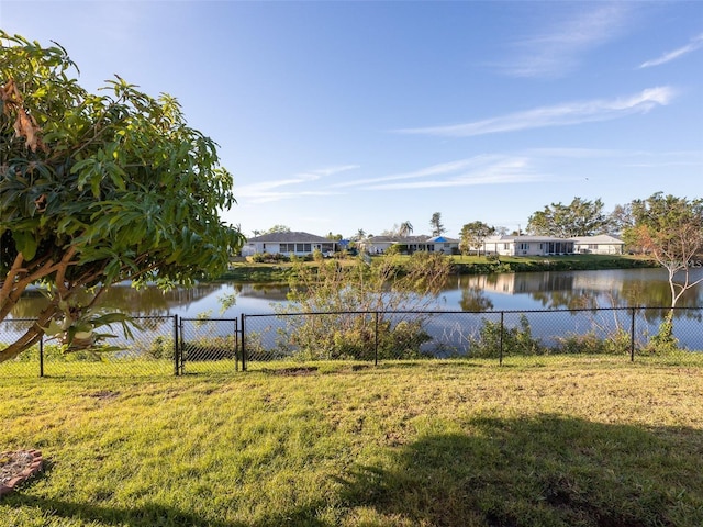 property view of water