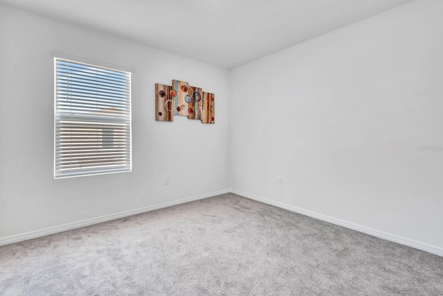 empty room with carpet floors