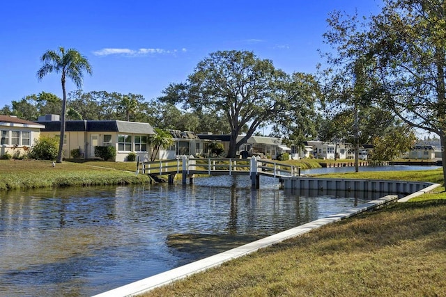 property view of water