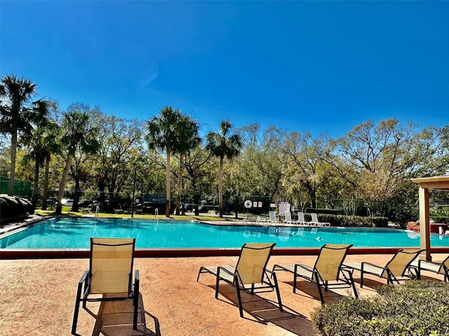 view of swimming pool