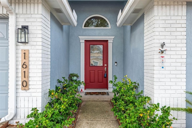 view of entrance to property