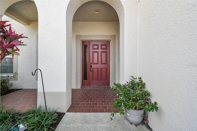 view of entrance to property